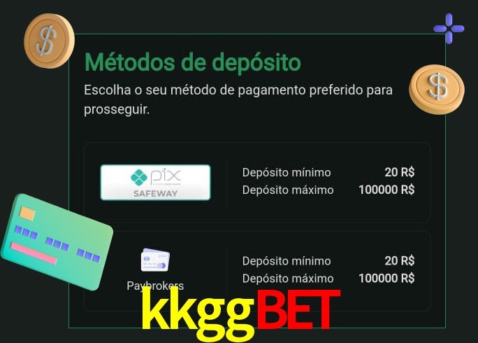 O cassino kkggbet oferece uma grande variedade de métodos de pagamento